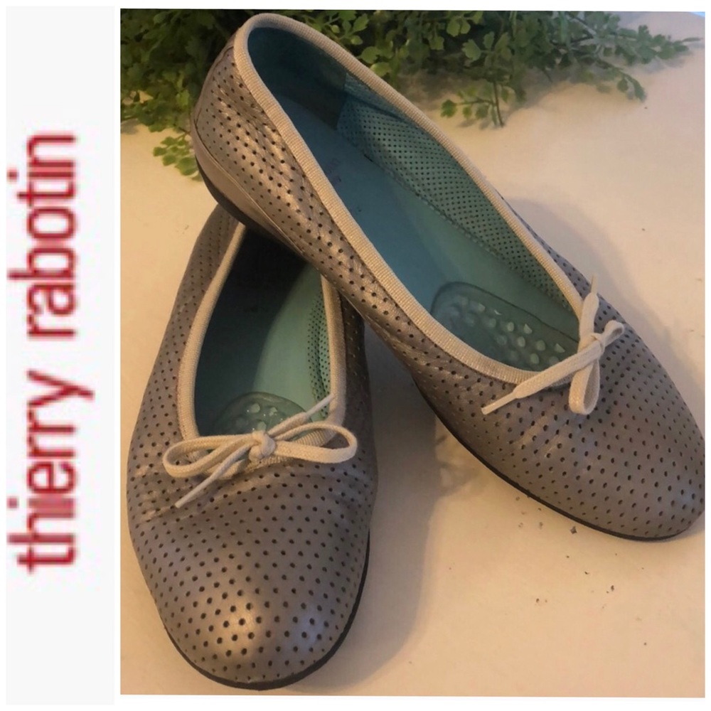 Thierry Rabotin Gem baller flats w/pancake heel
